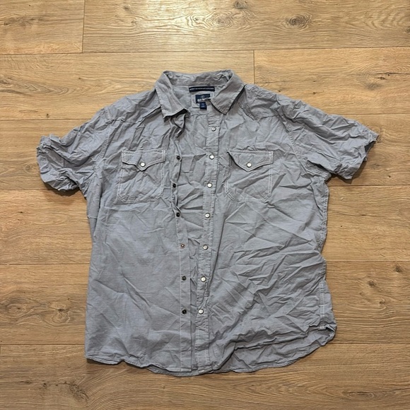 Old Navy Other - Western Fit Short Sleeved Button Up Shirt